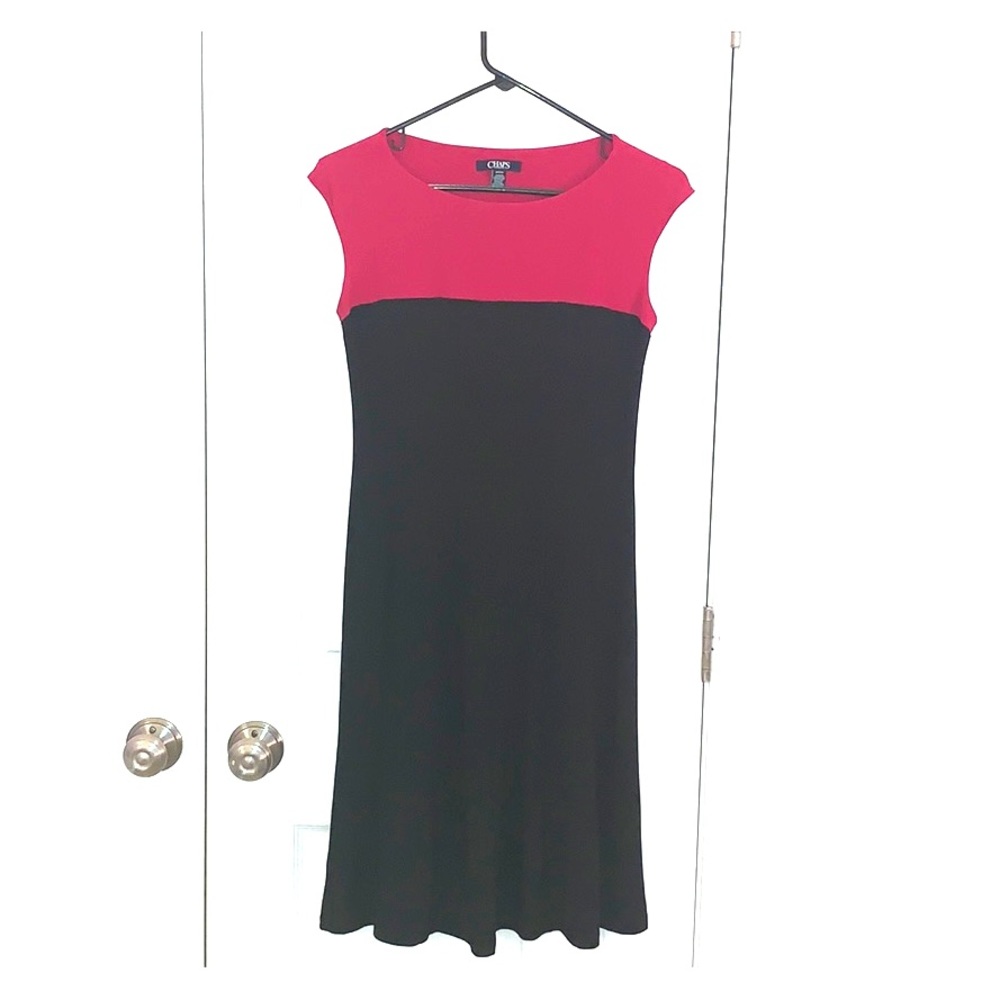 Chaps Flare Dress